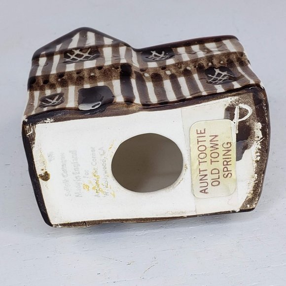 Suffolk Cottage England Miniature House Figurine Around the Corner Hollywood - Picture 5 of 6